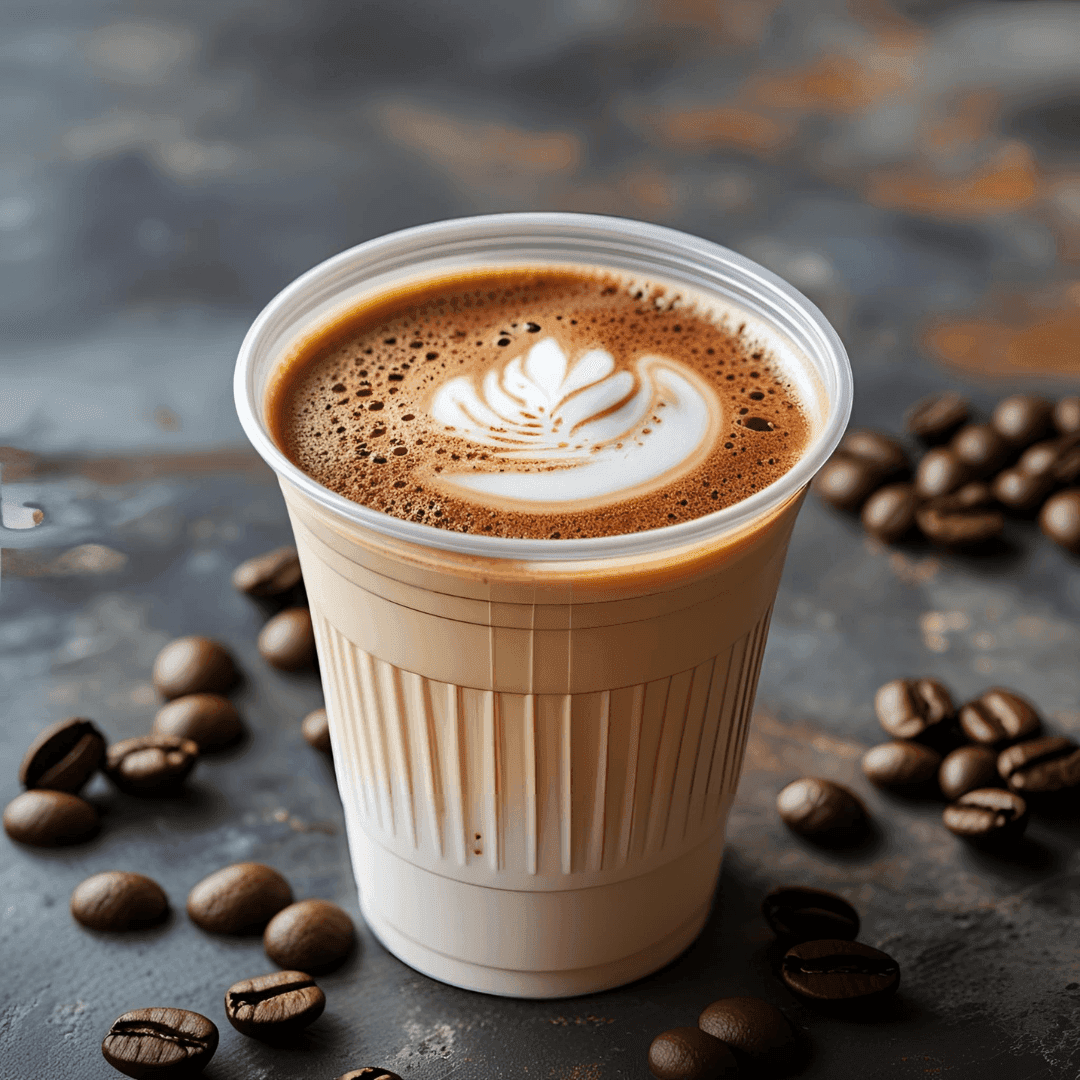 cappuccino_coffee_in_a_plastic_cup
